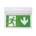 Nordtronic Udlampe Exit Top Monteret, LED 3W 6000K, 100 lumen, gr�