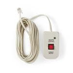 Nedis Power Inverter fjernbetjening | 5.00 m | RJ10 | Hvid