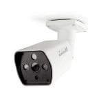 Nedis CCTV sikkerhed kamera | Full HD 1080p | Nattesyn: 25 m | Str�mforsyning | 1/3" CMOS | Betragningsvinkel: 82 ° | Linse: 3.6 mm | ABS+ | Hvid / Sort