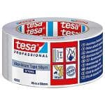 Tesa alu tape strong 50my 25m x 50mm, mat s�lv
