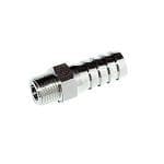Flowconcept slangestuds 3/8��x6mm udvendigt gevind, til luft/fedt, forn. mess.