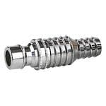 Nito 1/2�� Koblingsnippel m. dobbelt slangespids til 3/4�� og 1/2�� slange