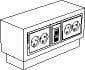 Gulvstander Pos-10 H F/5 Enheder