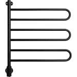 Kriss Flex U El h�ndkl�devarmer 757x650mm 3armet matsort RAL9005