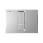 Laufen LIS aw101 betjeningsplade med duoskyl. Matkrom