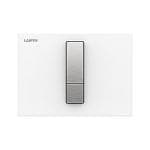 Laufen Lis aw102 betjeningsplade glas duoskyl. Hvid