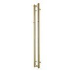 TVS Plus 2 h�ndkl�deradiator guld, 1400 x 135 mm cc 90 mm, vandfyldt