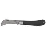 Bahco foldbar elektrikerkniv forsynet med plasth�ndtag, kurvet knivblad