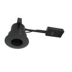 Scan Products Luna Quick2Light �88mm, indbygningsspot, GU10, mat sort