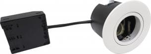 Nordtronic Quick Install G2 �87mm GU10 230v IP44, mat hvid, inden- og udend�rs