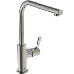 Ideal Standard GUSTO k�kkenarmatur L-tud, PVD Silver Storm, (b�rstet rustfri st�l)