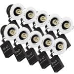 Downlight spot Daxtor Easy 2-Setup �87mm 230v GU10, hvid - 10 pak