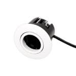 Scan Products Luna Quick Install 2,0 �88mm, indbygningsspot, GU10, Inden-/Udend�rs, mat hvid