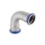 GEBERIT Mapress rustfri b�jning 108 mm. 90° muffe-muffe
