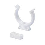 Uponor klemmer�rb�rer 40 mm med afstandsklods, hvid
