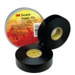 Scotch® Super 33+ vinyl tape sort 19mmx20mx0,18mm