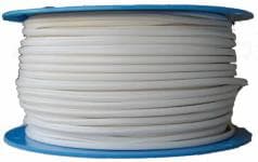 NKT PKL 2x0,75 flad lampeledning i hvid, H03VVH2-F