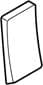 LK FUGA® Antibakteriel tangent for krone afbryder, 1-pol med lampe, dobbelt korrespondance, hvid