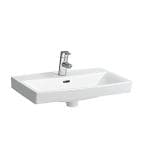 Laufen pro-n vask 600x420 mm t/b�ringer & bolt, hvid