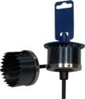 Hulsav 75mm for tr�, plastik, ebonit