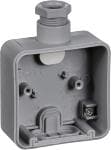 LK OPUS 74® Industri Underlag 1 modul med 1 forskruning M20, m�rkegr�