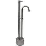 Eqi 4040 fritst�ende parkvandpost 1/2x580mm med greb mat bejset