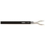 Tasker Mikrofonkabel P� Rulle 2x 0.35 mm² 100 m Sort