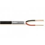 Tasker H�jttalerkabel P� Rulle 2x 2.50 mm² 100 m Sort