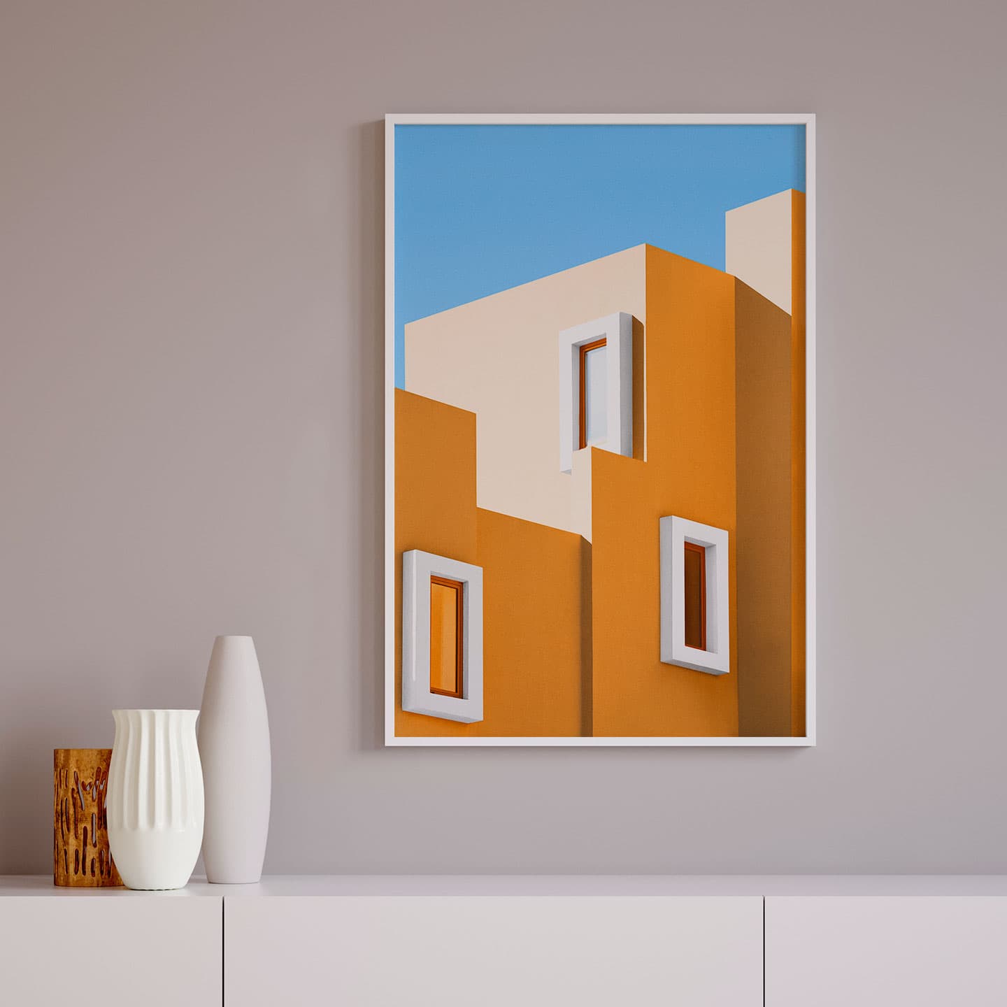 La Muralla Roja no. 1 av Camilla Schmidt