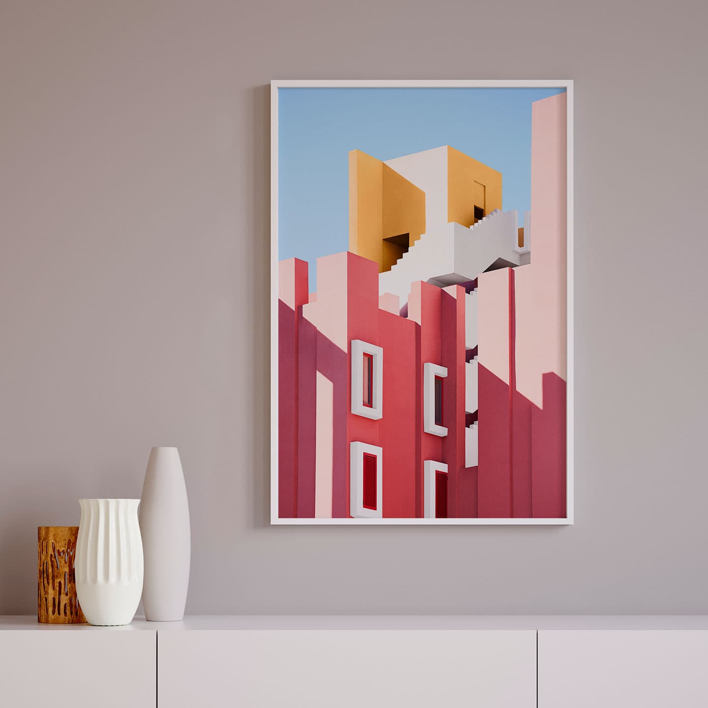 La Muralla Roja no. 2 av Camilla Schmidt