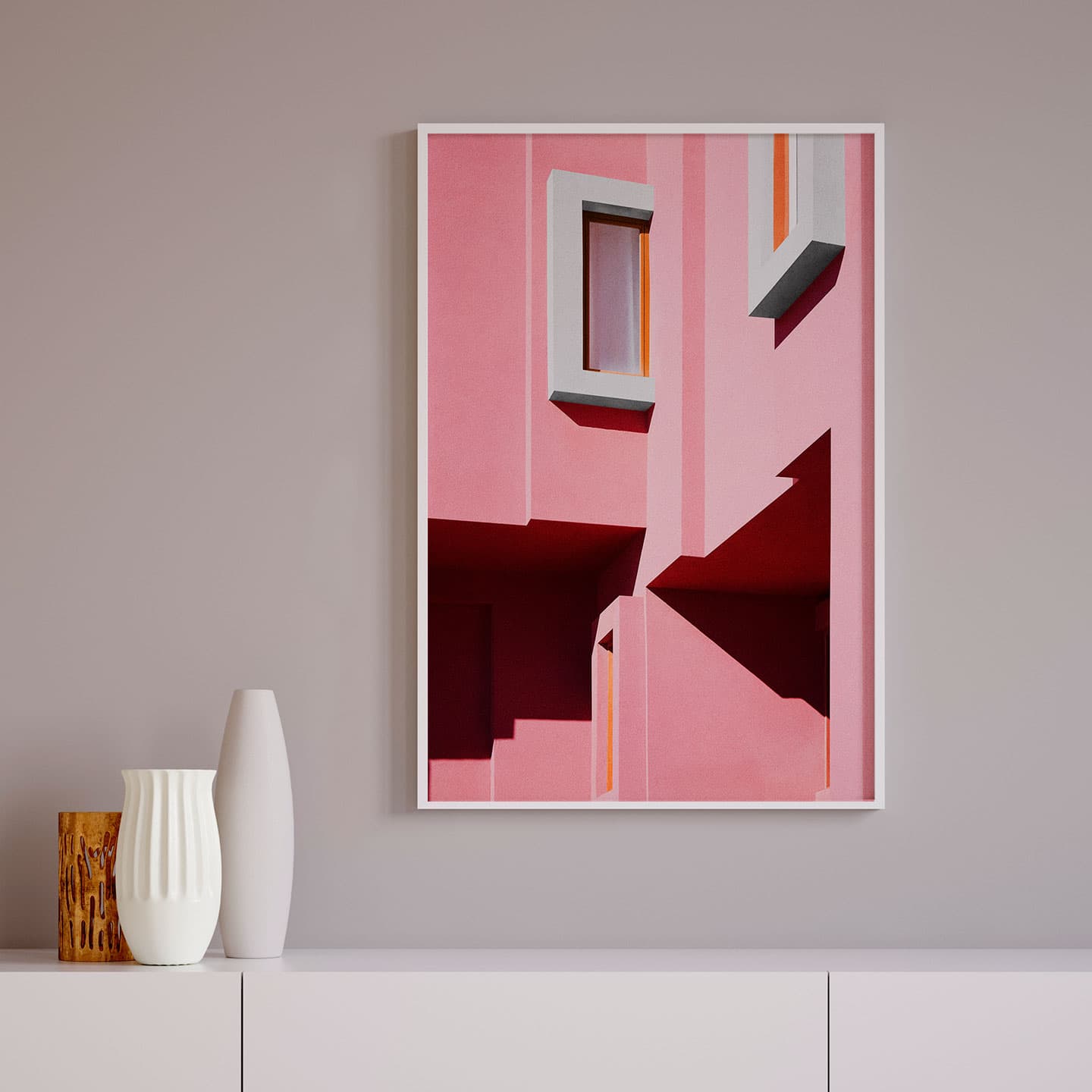 La Muralla Roja no. 5 av Camilla Schmidt