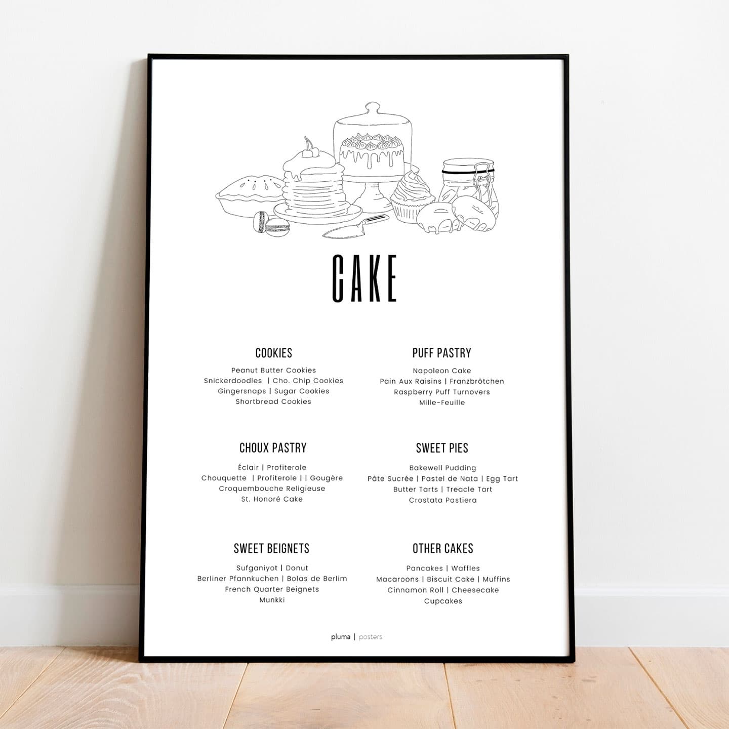 Cake av Pluma Posters