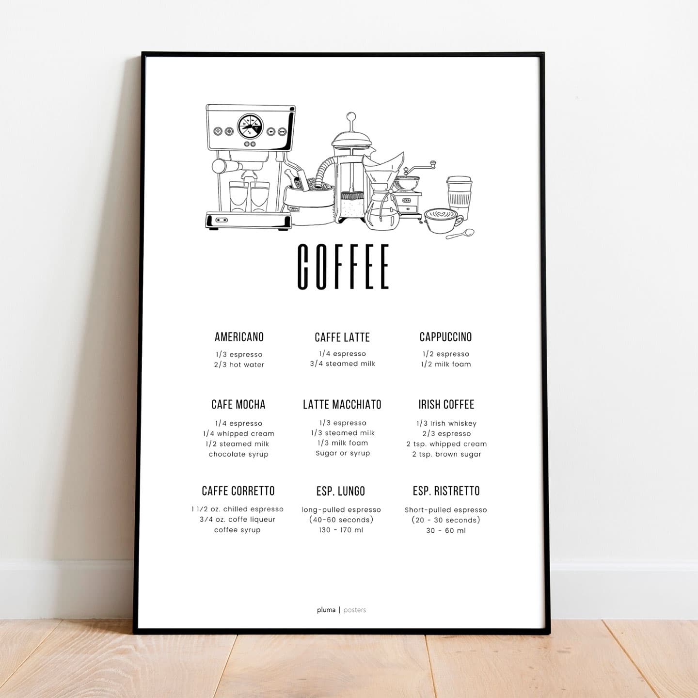 Coffee av Pluma Posters