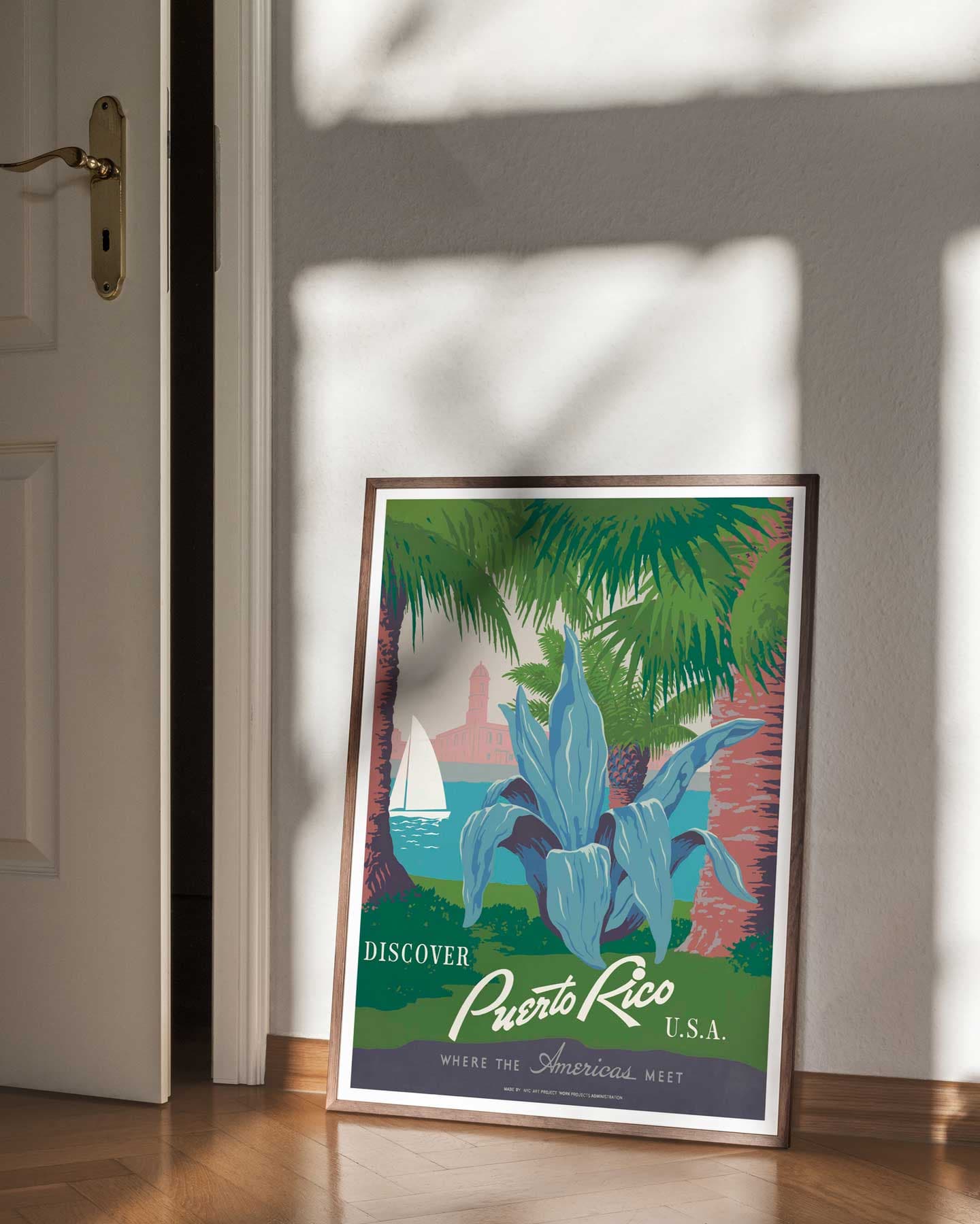 Discover Puerto Rico  av Vintage Vista Designs