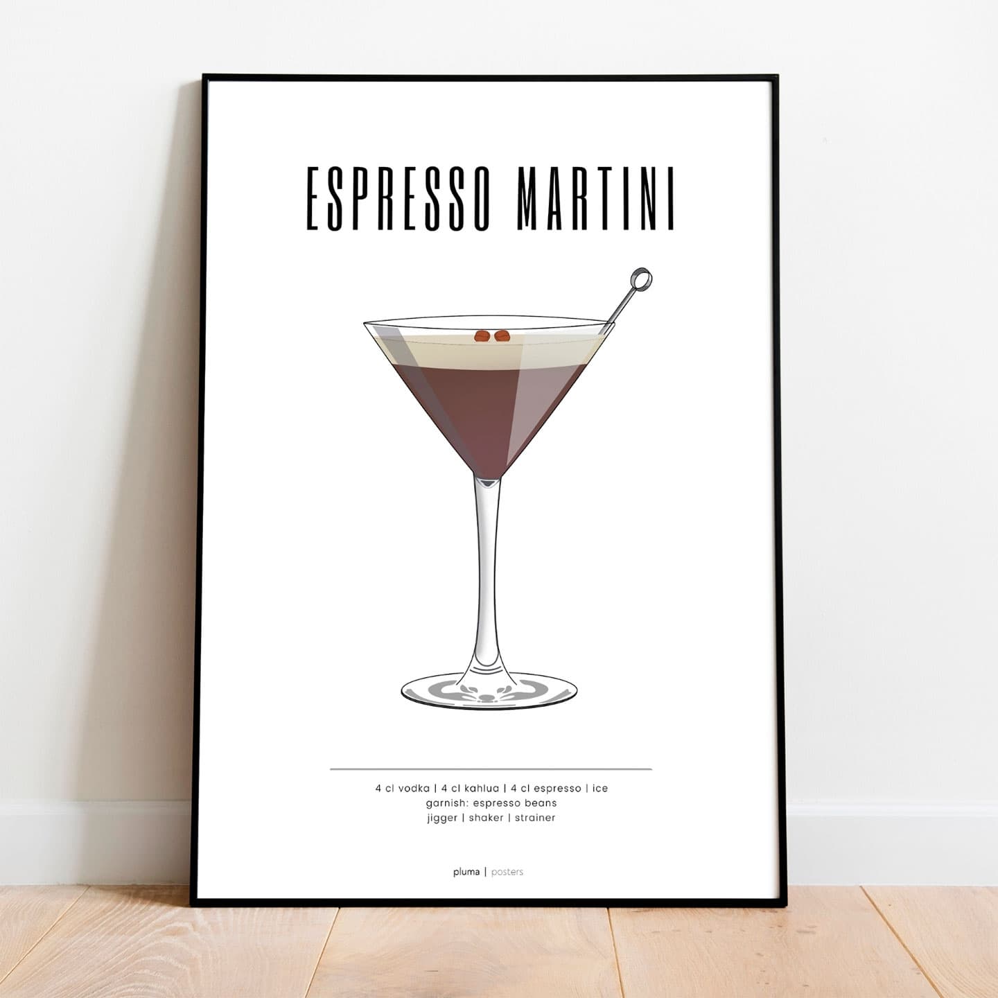 Espresso Martini av Pluma Posters