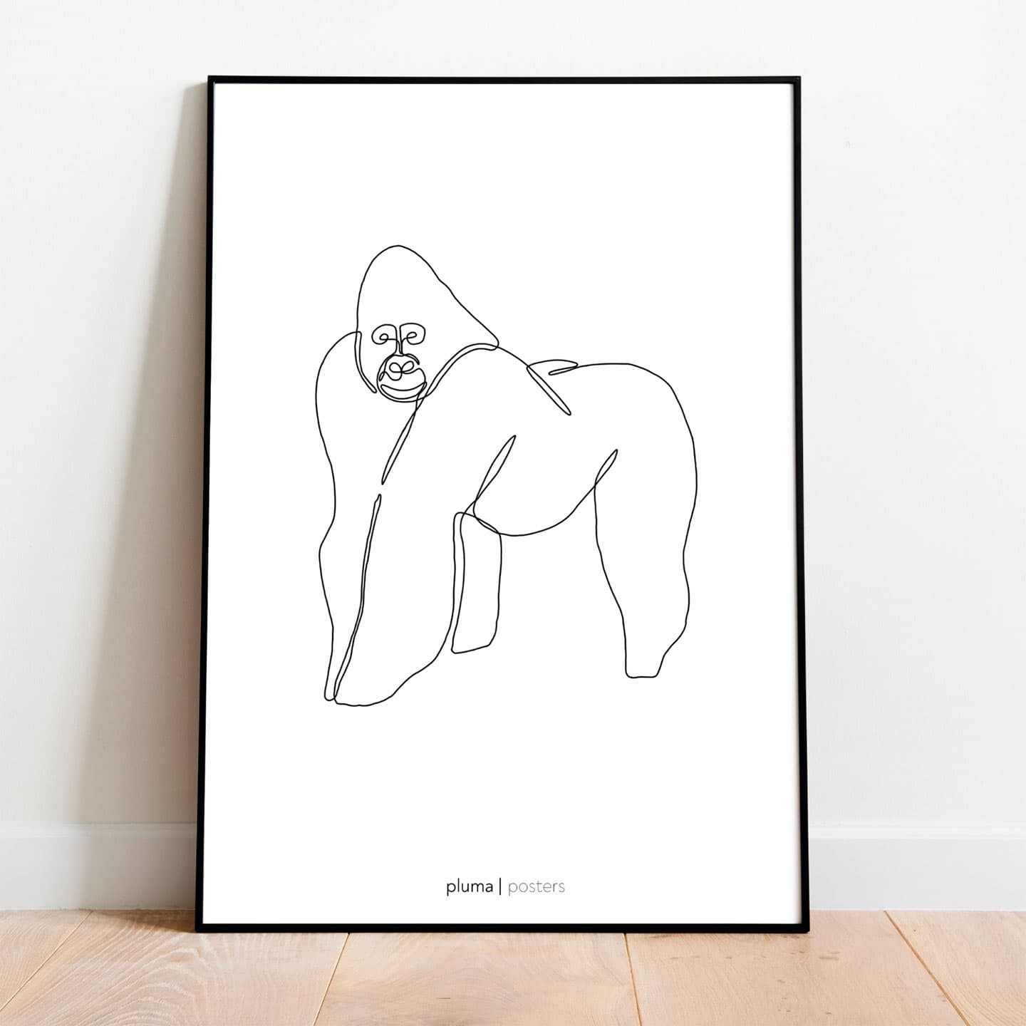 Gorilla av Pluma Posters