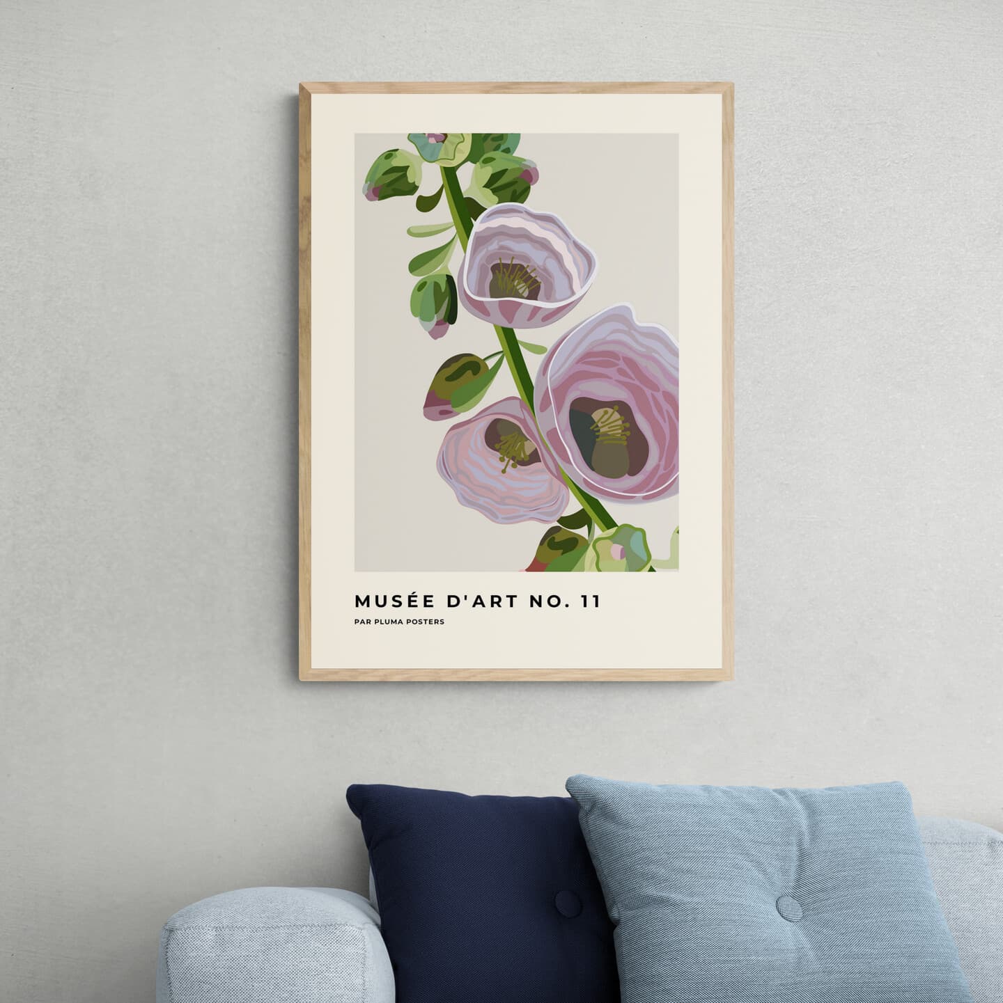 Musée d'art no. 11 av Pluma Posters