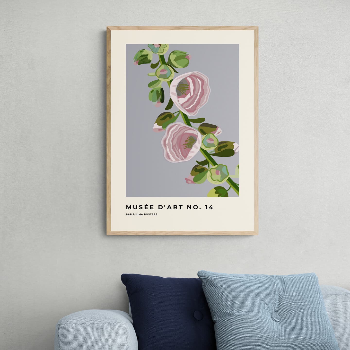 Musée d'art no. 14 av Pluma Posters