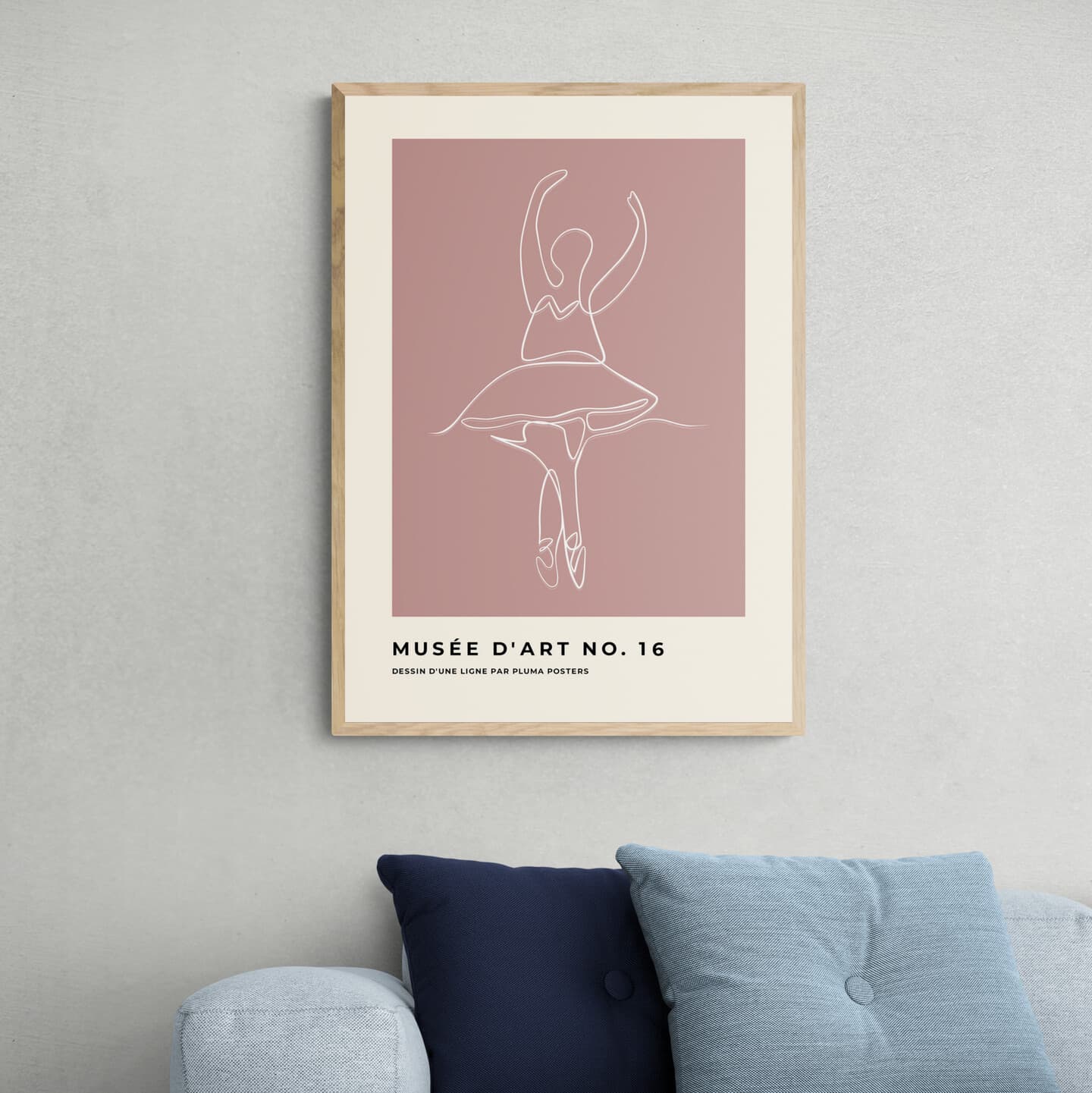 Musée d'art no. 16 av Pluma Posters