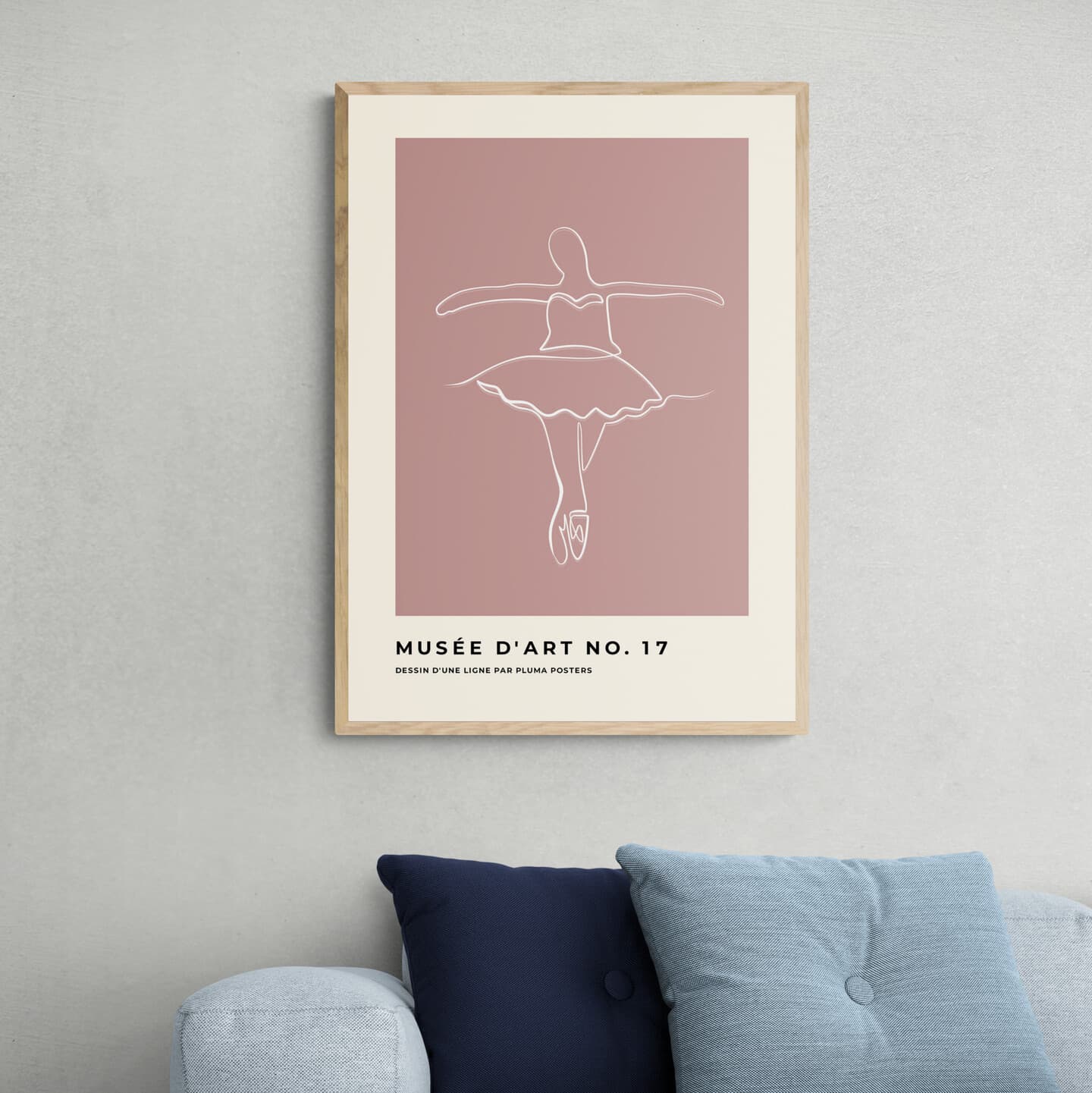 Musée d'art no. 17 av Pluma Posters