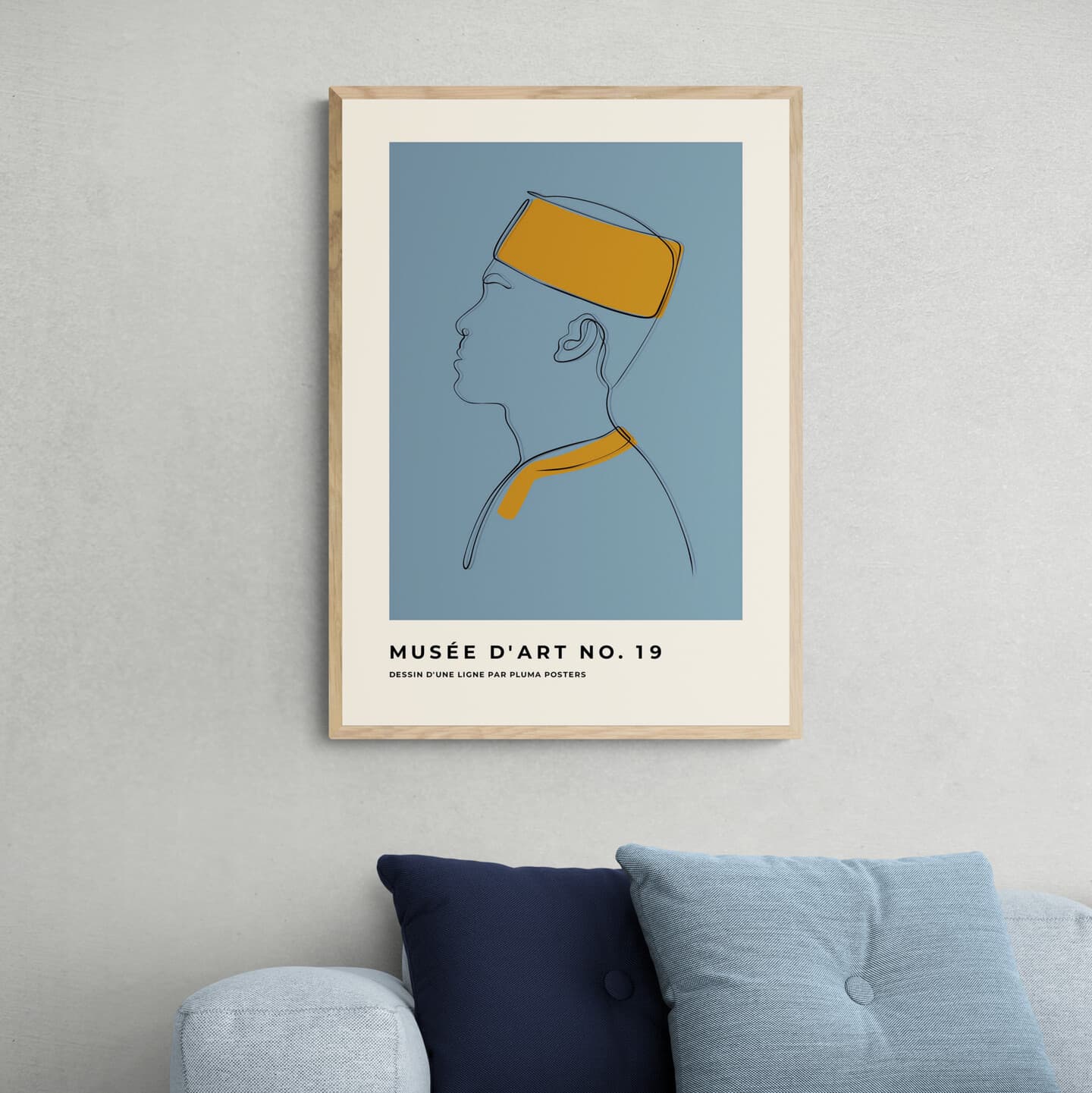 Musée d'art no. 19 av Pluma Posters