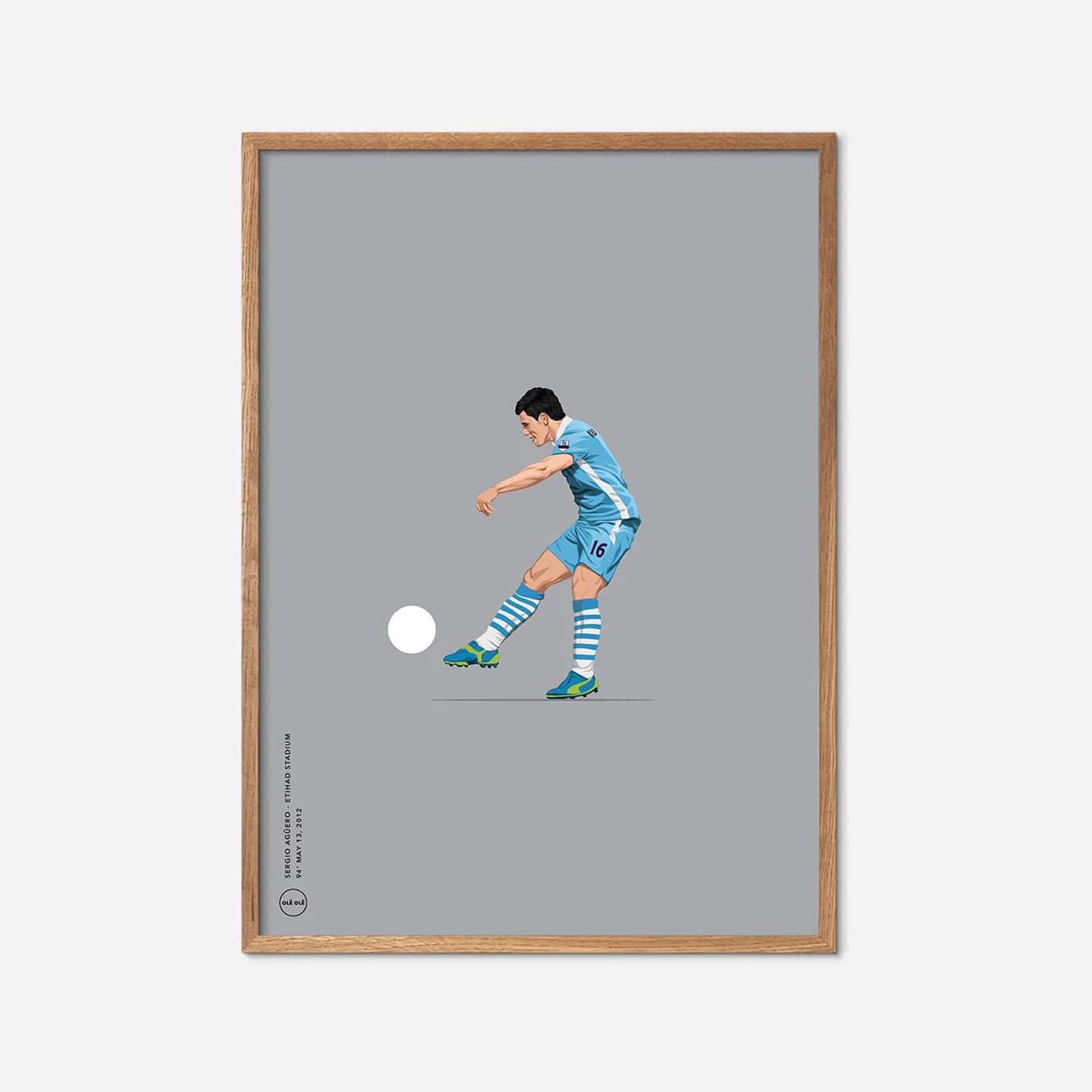 94â€™ - 13 May, 2012  -  Sergio Aguero av Olé Olé