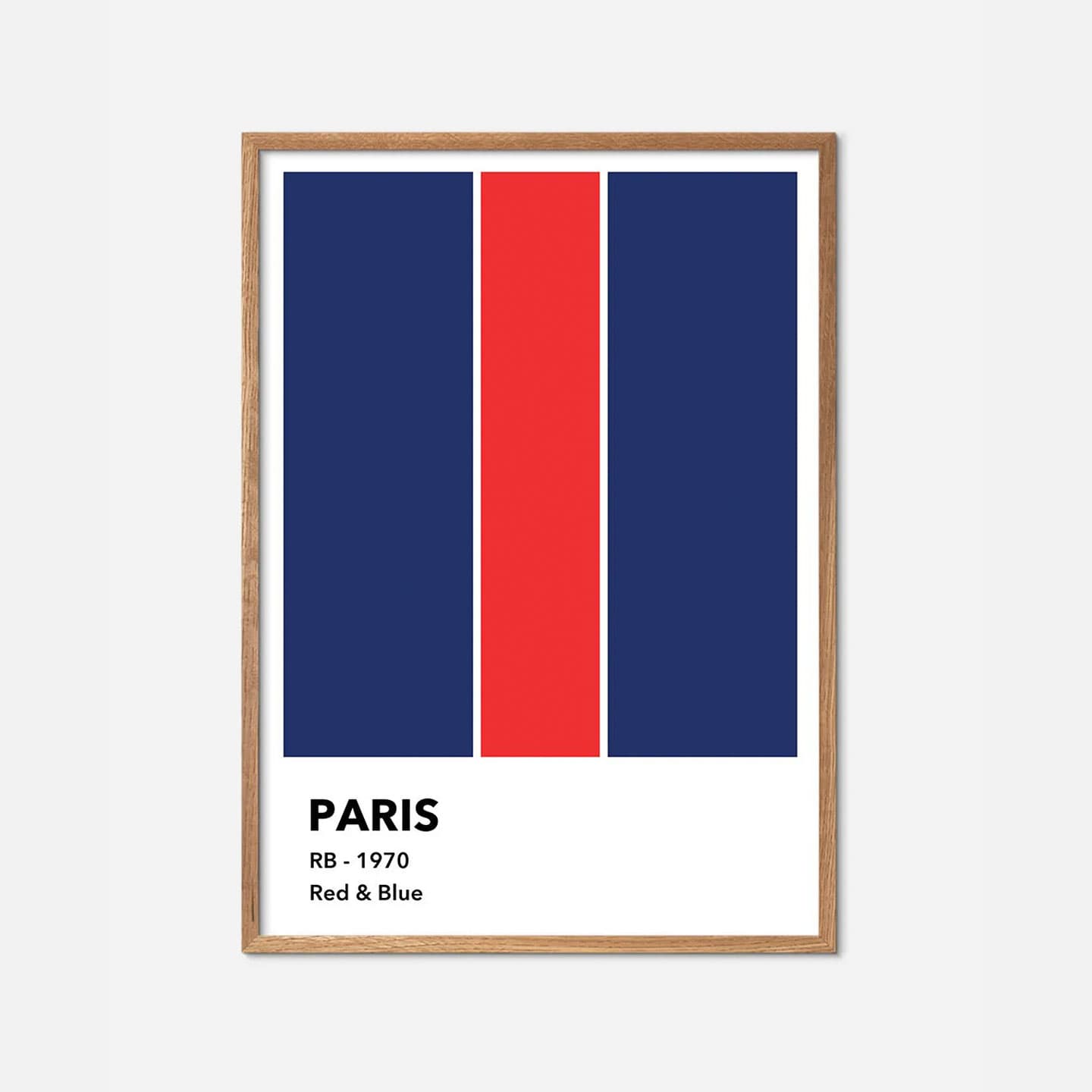 Paris - Red & Blue av Olé Olé