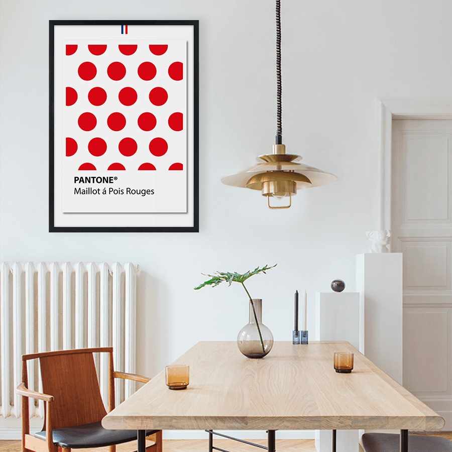 Pantone Maillot PoisRouges av Plakatwerket