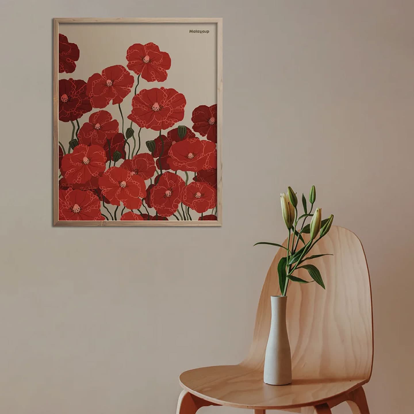 Vilde Valmuer Lys av Maladroit