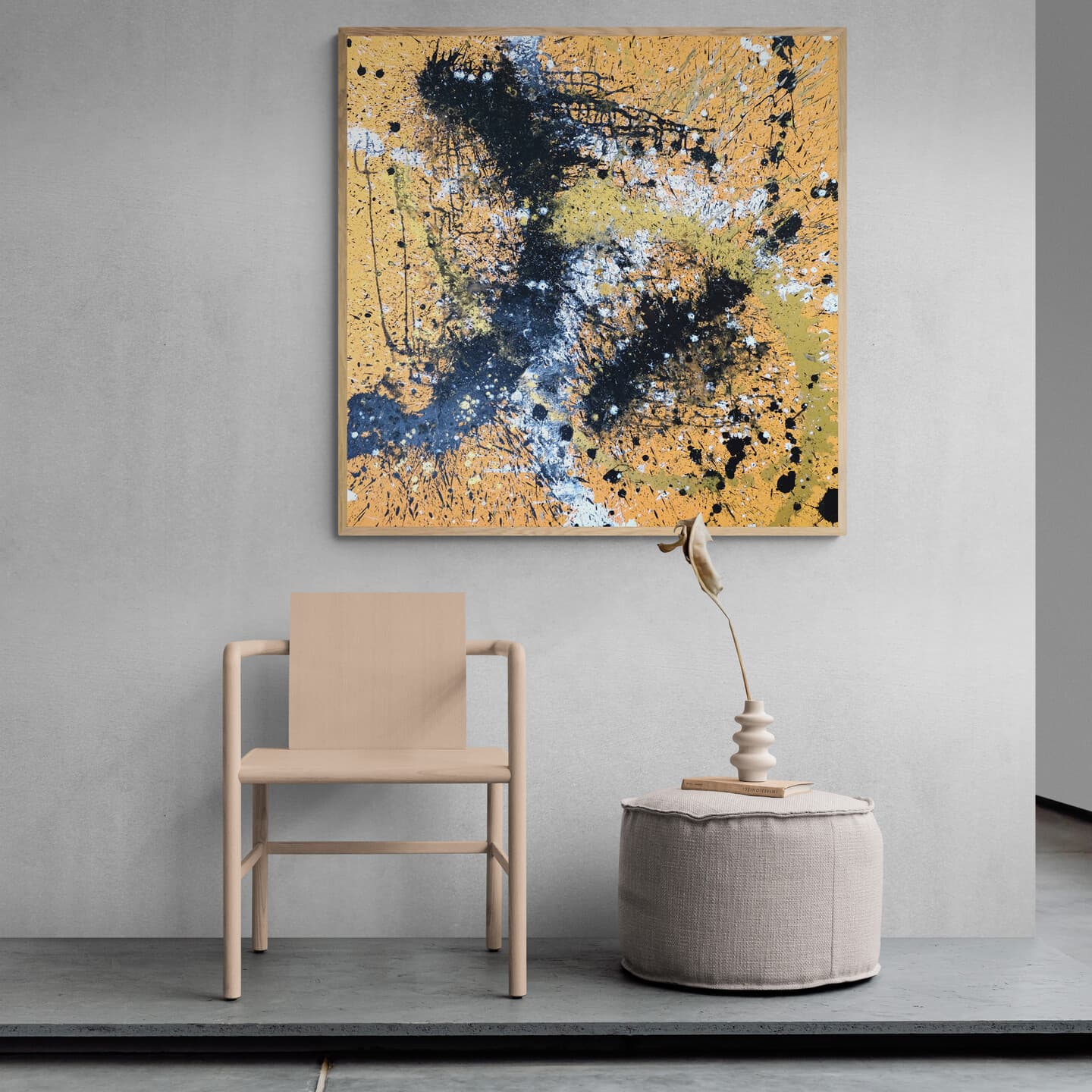 Wild Oranze av Jacob Lund Art
