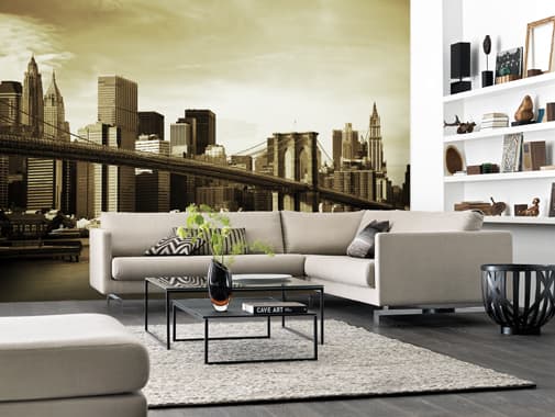 Brooklyn Bridge Old av Anline Ruby