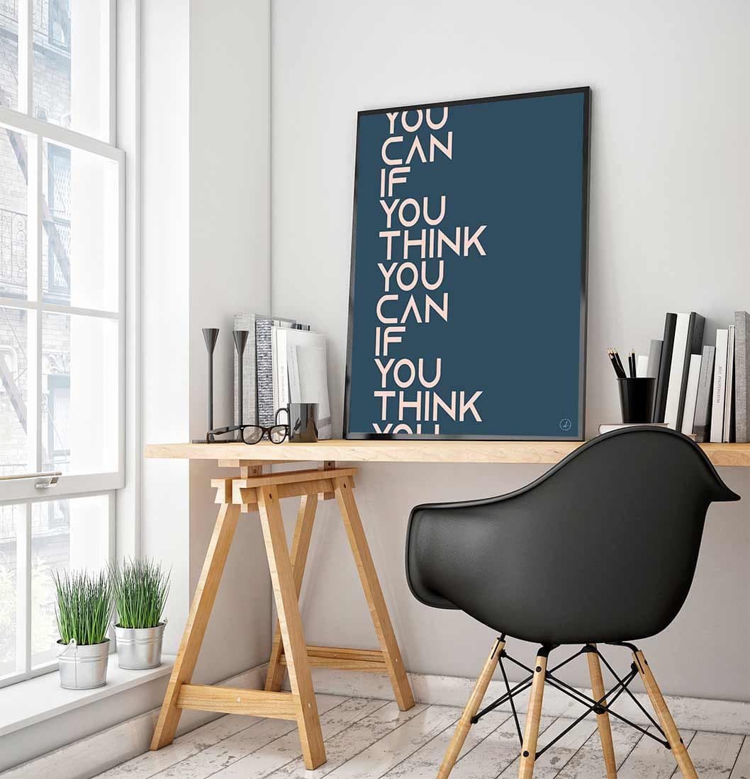 You Can - Blue av Rikke Axelsen