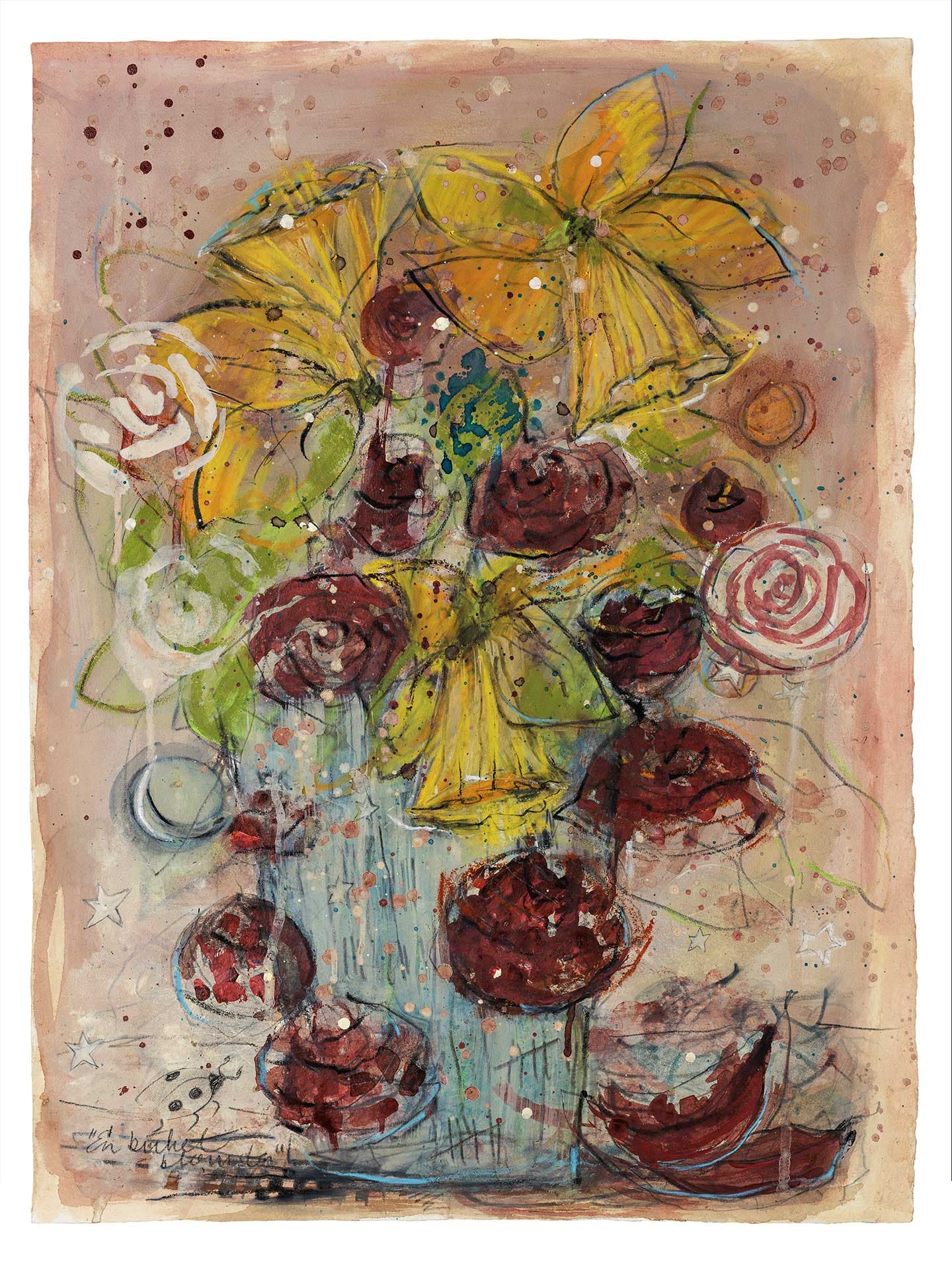 Blomster av Anne Marie Johansen