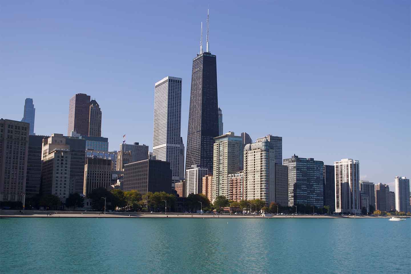 Chicago Skyline av Helle Christensen